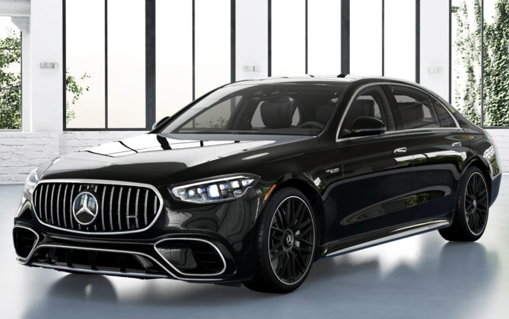 Black Mercedes-Benz S-Class Sedan