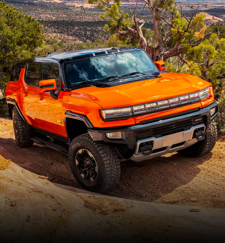 Hummer EV off road