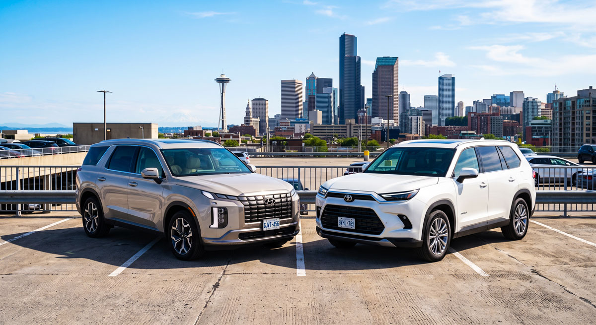 2026 Hyundai Palisade Hybrid vs. 2026 Toyota Grand Highlander Hybrid